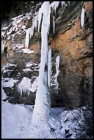 Climbing the Fang, Vail, Colorado. USA ( color)