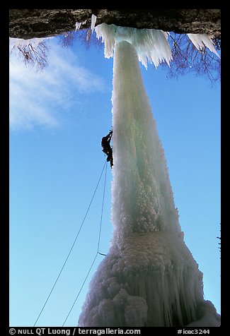 Climbing the Fang, Vail, Colorado. USA