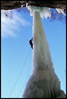 Climbing the Fang, Vail, Colorado. USA ( color)