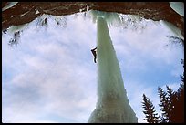 Climbing the Fang, Vail, Colorado. USA