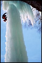 Climbing the Fang, Vail, Colorado. USA ( color)