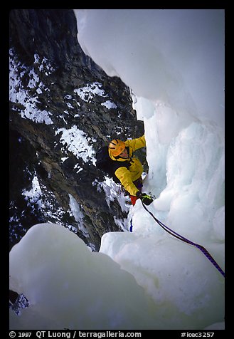 On the fourth pitch. Lilloet, British Columbia, Canada (color)