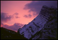 Mountains in winter. Canada ( color)