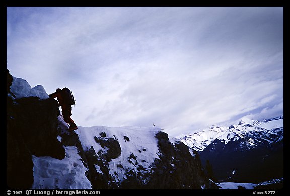 Approach to the Terminator wall. Canada (color)