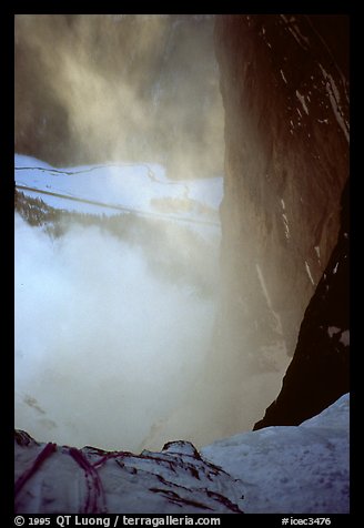 After an avalanche in Polar Circus. Canada (color)