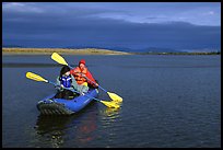 Paddling down the Kobuk River. Kobuk Valley National Park, Alaska ( color)