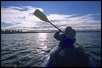 Paddling on the Kobuk River. Kobuk Valley National Park, Alaska ( color)