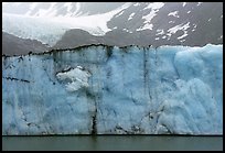 Icebergs in Portage Lake. Alaska