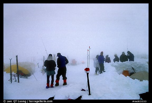 This evening fog is nothing to worry about, since the 7pm weather forecast is optimistic. Denali, Alaska