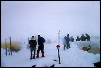 This evening fog is nothing to worry about, since the 7pm weather forecast is optimistic. Denali, Alaska ( color)