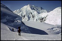 Up to the 14300 camp again. Denali, Alaska