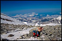 Exceptionnally warm conditions at Windy Corner. Denali, Alaska