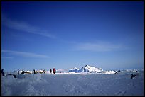 The main camp at 14300ft. Denali, Alaska