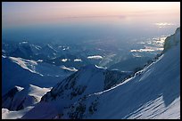 The next day, I would cross the gully and climb the ridge. Denali, Alaska ( color)