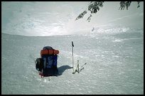 Yes, it all goes into a Lowe Cerro Torre II. Denali, Alaska (color)