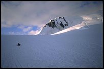 Traveling down with sleds. Denali, Alaska ( color)