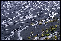 Braids of the Mc Kinley River near Eielson. Denali National Park, Alaska, USA.