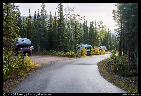 Riley Creek Campground. Denali National Park (color)