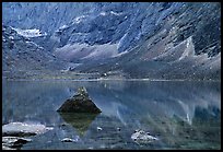 Lake II in Aquarius Valley near Arrigetch Peaks. Gates of the Arctic National Park ( color)