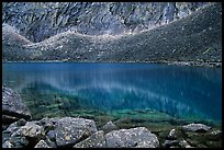 Lake I in Aquarius Valley near Arrigetch Peaks. Gates of the Arctic National Park ( color)