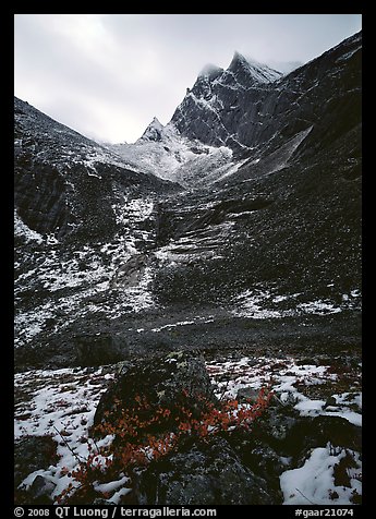 Arrigetch peaks. Gates of the Arctic National Park (color)