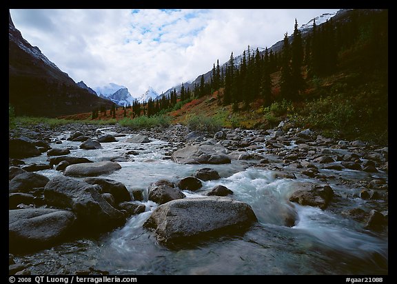 Arrigetch Creek. Gates of the Arctic National Park (color)