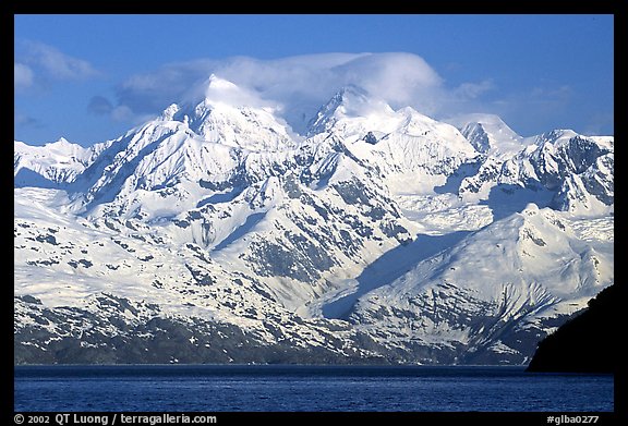 The Fairweather range, West arm. Glacier Bay National Park, Alaska, USA.