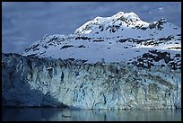 Lamplugh glacier and Mt Cooper. Glacier Bay National Park, Alaska, USA.