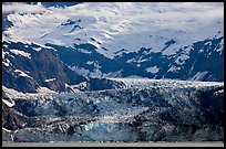 Tidewater glacier, West Arm. Glacier Bay National Park, Alaska, USA.
