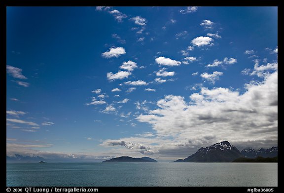 Drake Island and Francis Island. Glacier Bay National Park, Alaska, USA.