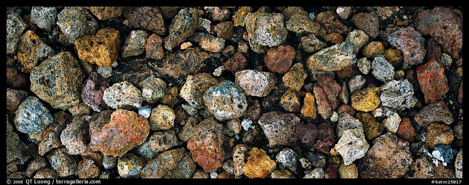 Pumice close-up, Valley of Ten Thousand Smoke. Katmai National Park (color)