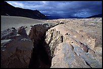 Deep gorge carved by the Lethe River, Valley of Ten Thousand Smokes. Katmai National Park, Alaska, USA. (color)