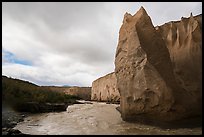 Ukak River flowing in ash landscape, Valley of Ten Thousand Smokes. Katmai National Park ( color)