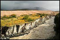 Ukak River carving gorge in Valley of Ten Thousand Smokes. Katmai National Park ( color)