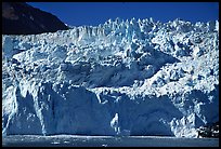 Front of Aialik Glacier. Kenai Fjords National Park, Alaska, USA.