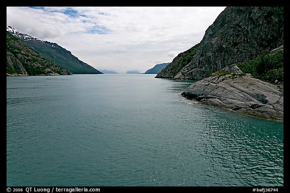 Harris Bay, Northwestern Fjord. Kenai Fjords National Park (color)