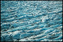 Aerial View of crevasses on Bear Glacier. Kenai Fjords National Park ( color)