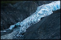 Exit Glacier bottom, 2016. Kenai Fjords National Park ( color)