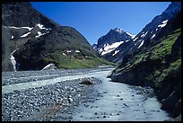 Valley II below the Telaquana Mountains. Lake Clark National Park ( color)