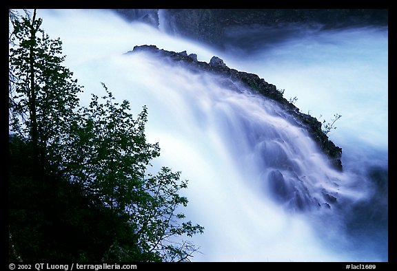 Tanalian falls. Lake Clark National Park (color)