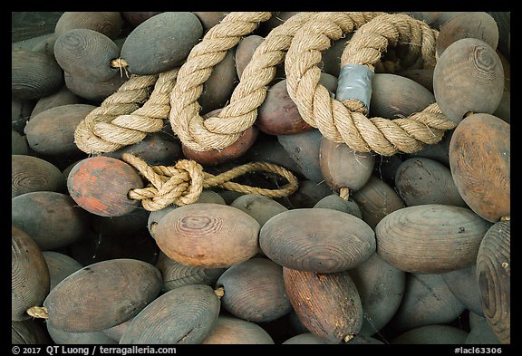 Detail of historic fishing boat. Lake Clark National Park (color)