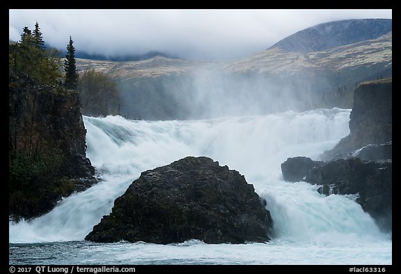 Tanalian Falls. Lake Clark National Park (color)