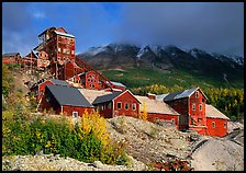 Kennecott abandonned mining buildings. Wrangell-St Elias National Park ( color)