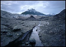 Mt Donoho above Root glacier. Wrangell-St Elias National Park ( color)