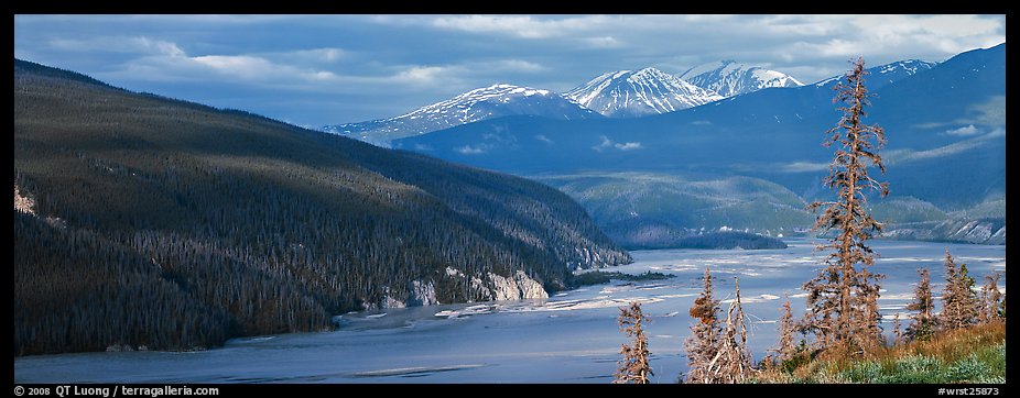 River valley. Wrangell-St Elias National Park (color)