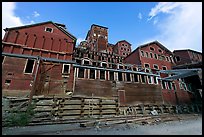 Historic Kennecott Mill. Wrangell-St Elias National Park, Alaska, USA.