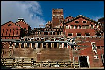 Kennecott concentration and smelting plant. Wrangell-St Elias National Park, Alaska, USA.