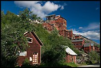 Kennecott mill town. Wrangell-St Elias National Park, Alaska, USA. (color)