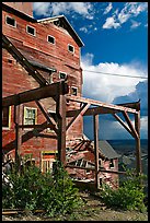 Kennecott Mill, late afternoon. Wrangell-St Elias National Park, Alaska, USA.