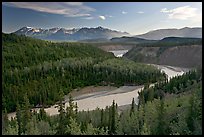 Kuskulana river. Wrangell-St Elias National Park, Alaska, USA.